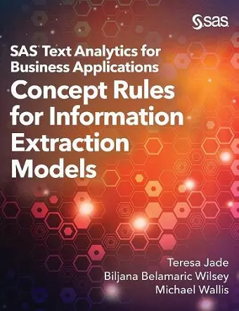 SAS Text Analytics for Business Applications cover