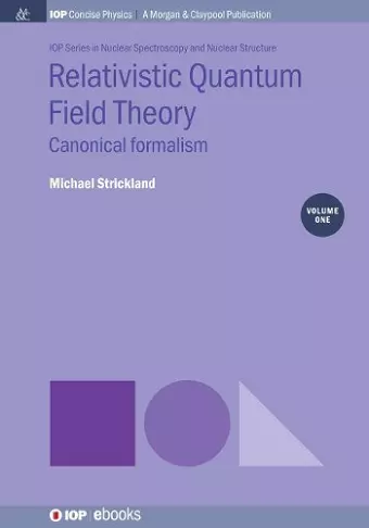 Relativistic Quantum Field Theory, Volume 1 cover