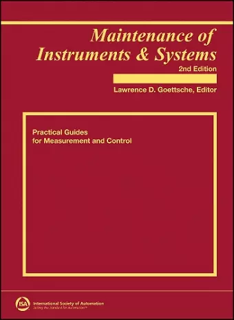 Maintenance of Instruments & Systems cover