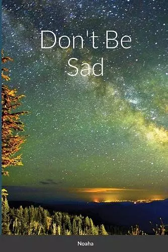 Don't Be Sad cover