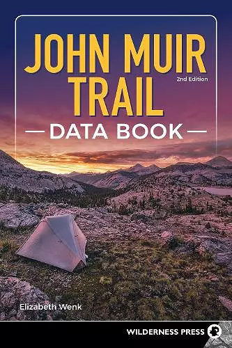 John Muir Trail Data Book cover