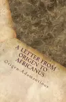 A Letter from Origen to Africanus cover