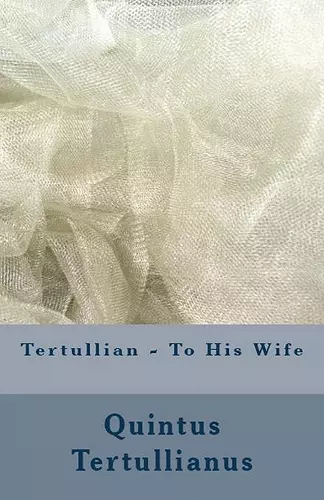 To His Wife cover
