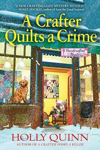 A Crafter Quilts a Crime cover