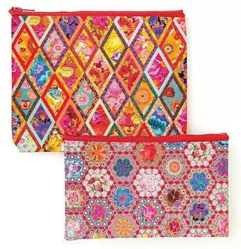 Kaffe Fassett’s Fabulous Florals Eco Pouch Set cover