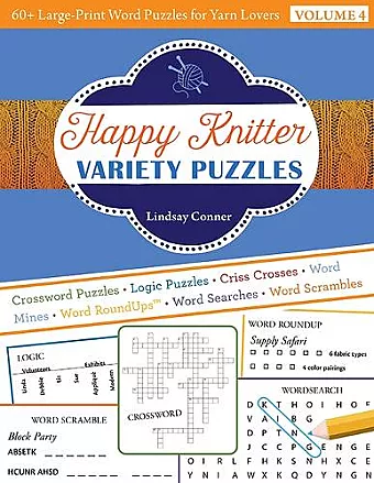 Happy Knitter Variety Puzzles, Volume 4 cover