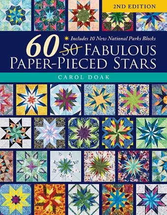 60 Fabulous Paper-Pieced Stars, 2nd Edition cover