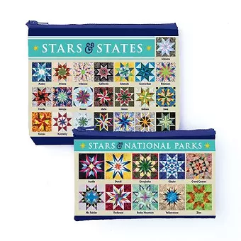 Carol Doak’s Fabulous Stars & States Eco Pouch Set cover