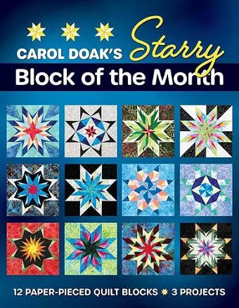 Carol Doak's Starry Block of the Month cover