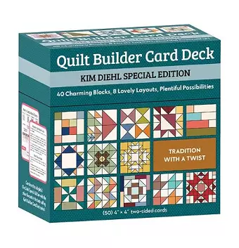 Quilt Builder Card Deck – Kim Diehl Special Edition cover
