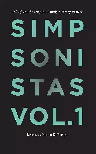 Simpsonistas, Vol. 1 cover