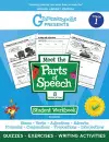 The Parts of Speech Workbook, Grade 1 cover