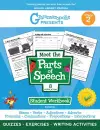 The Parts of Speech Workbook, Grade 2 cover