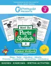 The Parts of Speech Workbook, Grade 3 cover