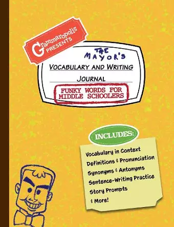 Funky Words for Middle Schoolers Vocabulary and Writing Journal cover