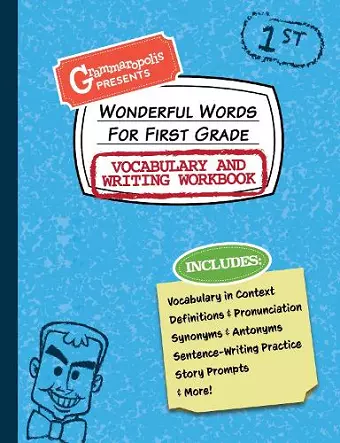 Wonderful Words for First Grade Vocabulary and Writing Workbook cover