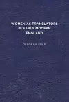 Women as Translators in Early Modern England cover
