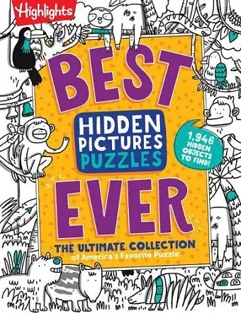 Best Hidden Pictures Puzzles EVER cover