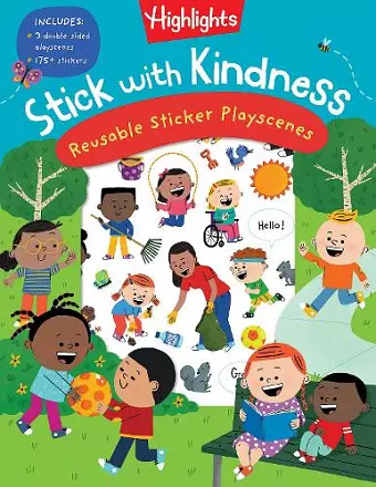 Stick with Kindness: Reusable Sticker Playscenes cover