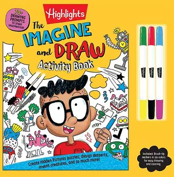 Imagine and Draw Activity Book, The cover