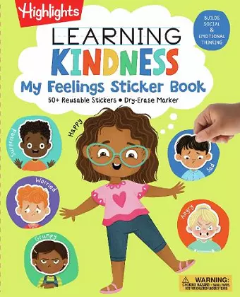 Learning Kindness My Feelings Sticker Book cover