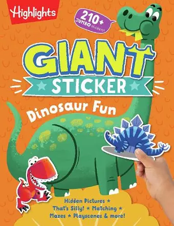 Giant Sticker Dinosaur Fun cover