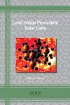 Lead Halide Perovskite Solar Cells cover