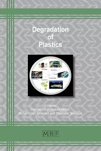 Degradation of Plastics cover