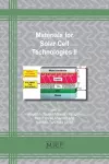 Materials for Solar Cell Technologies II cover