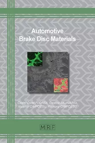 Automotive Brake Disc Materials cover