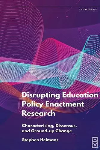 Disrupting Education Policy Enactment Research cover