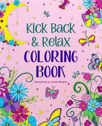 Kick Back & Relax Coloring Book cover