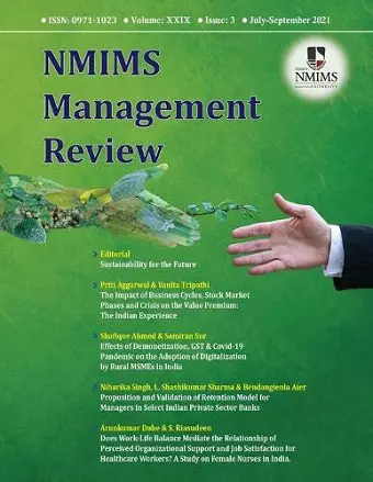 NMIMS Management Review - July-September 2021 cover