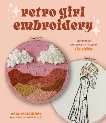 Retro Girl Embroidery cover