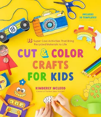 Cut & Color Crafts for Kids cover