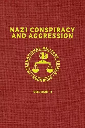 Nazi Conspiracy And Aggression cover