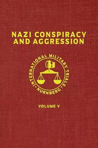 Nazi Conspiracy And Aggression cover