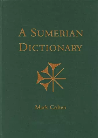 An Annotated Sumerian Dictionary cover