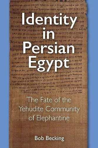 Identity in Persian Egypt cover