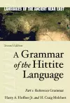 A Grammar of the Hittite Language cover