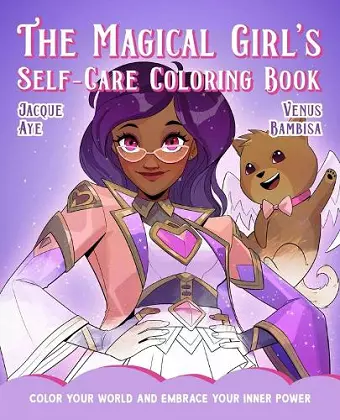 Magical Girl's Self-Care Coloring Book cover