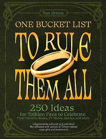 One Bucket List To Rule Them All cover