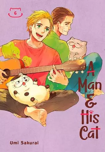 A Man and His Cat 6 cover