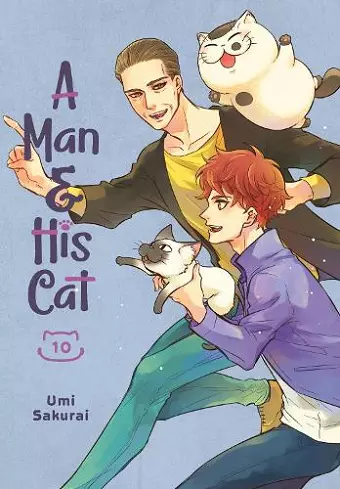 A Man and His Cat 10 cover