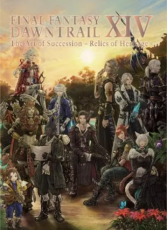 Final Fantasy XIV: Dawntrail -- The Art of Succession -Relics of Heritage- cover