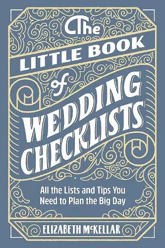 The Little Book of Wedding Checklists cover