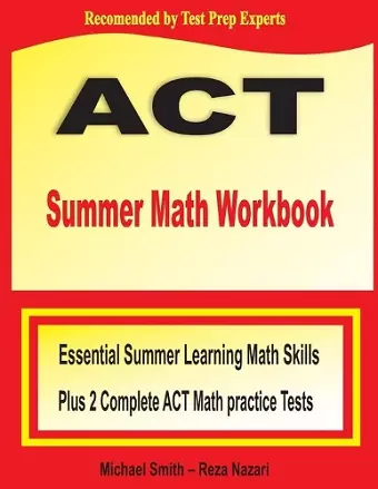 ACT Summer Math Workbook cover