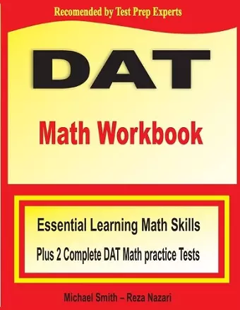 DAT Math Workbook cover