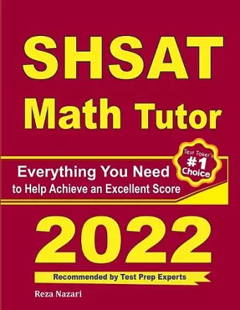 SHSAT Math Tutor cover