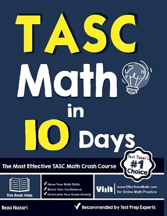 TASC Math in 10 Days cover